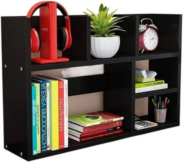 UniAart Unishop Desktop Bookshelf Engineered Wood Open Book Shelf