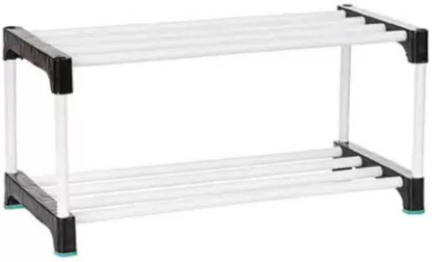 ZENVEXYO Space-Saving Plastic Open Book Shelf