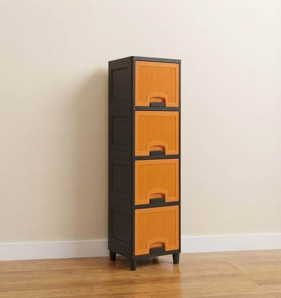 MAXTID Multi-Layer Plastic Wardrobe Organizer for Foldable Plastic Open Book Shelf