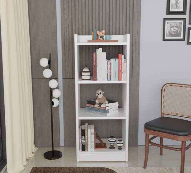 Spyder Craft 3-Tier Open Bookshelf Rack Bookcase Organizer for Living Study Room Engineered Wood Open Book Shelf