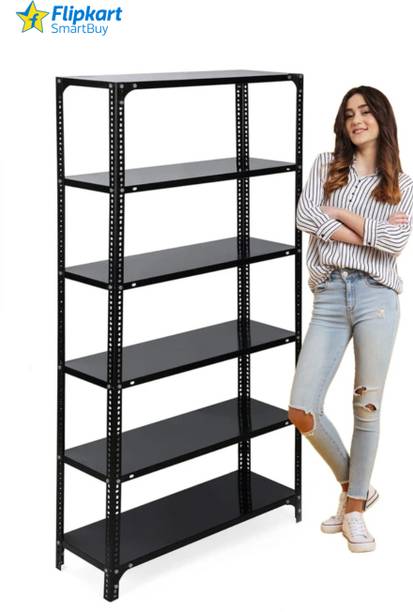 Flipkart SmartBuy Slotted Angle CRC Sheet 6 Shelves Sto...