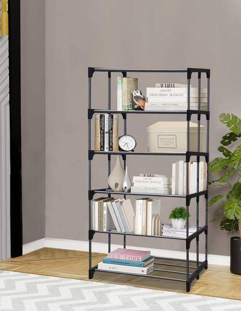 URBAN CHOICE Bookcase Metal Open Book Shelf