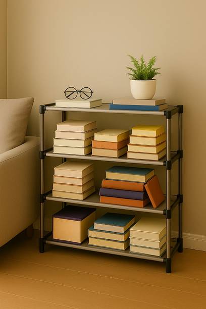 sharma ji store Plastic Open Book Shelf