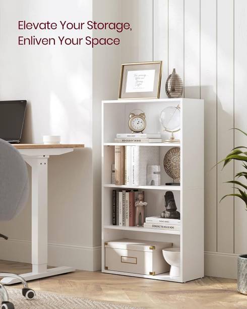 Oakcraft Engineered Wood Open Book Shelf