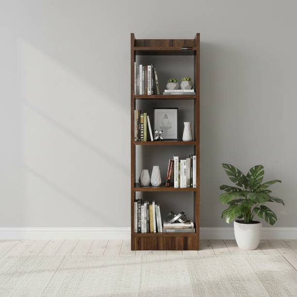 Urbanovia Open Book Shelf Multipurpose Storage Rack for Living Room, Bedroom and Office Engineered Wood Open Book Shelf
