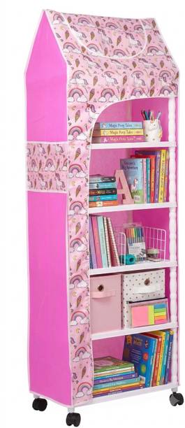 HEGZI Plastic Open Book Shelf