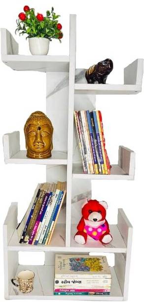 sbf furniture Engineered Wood Bookshelf Multipurpose Home Decor Storage Rack Bookcase Engineered Wood Open Book Shelf