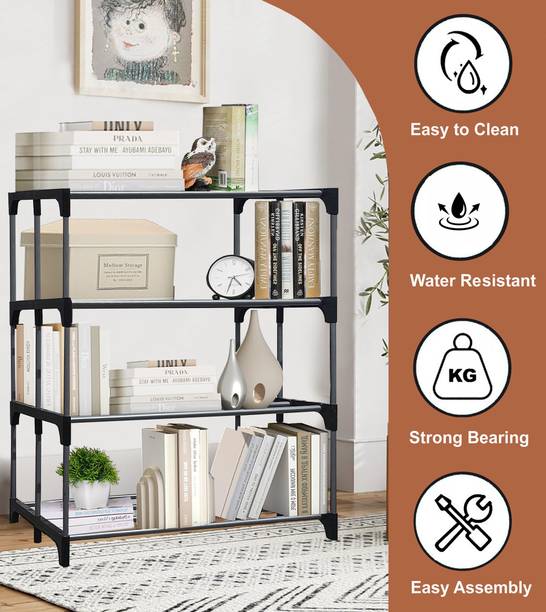 URBAN CHOICE BOOKCASES Metal Open Book Shelf