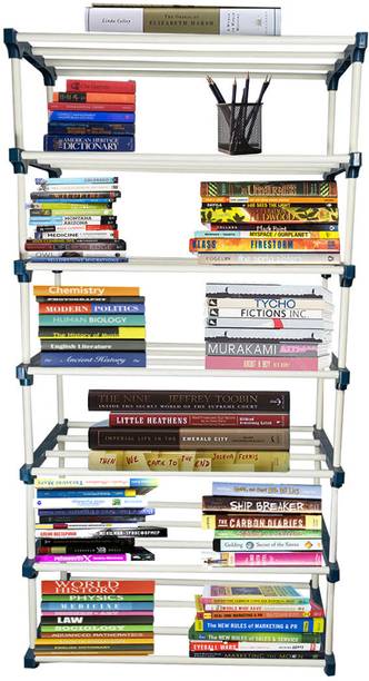 DEMARK 7 Layer Book Shelf for Home Multipurpose Storage...