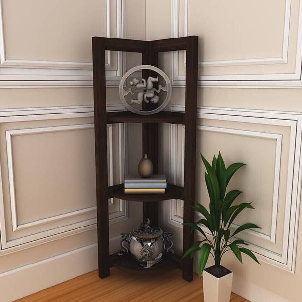 GOYALINTERIOR Sheesham wood Book shelf with multiple shelves for Home/Study/Office/Livingroom Solid Wood Open Book Shelf