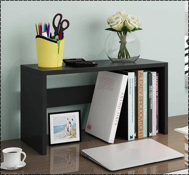 UniAart Engineered Wood Open Book Shelf