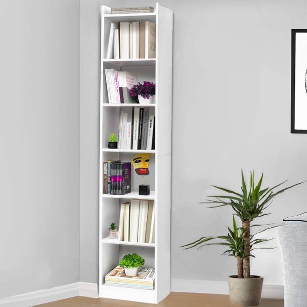 SPACEX Sleek 6 Tier Bookcase / Showcase / Kitchen Stora...