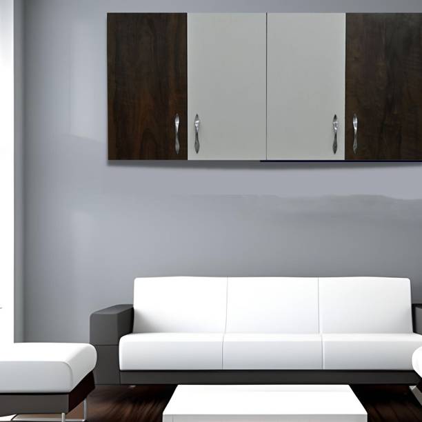 SPECIALITY PANELS 4 Doors Modular Wall Cabinet with 10 years guarantee against Borer & Termites Engineered Wood Close Book Shelf