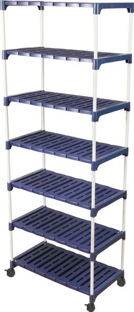 Flipkart Perfect Homes Studio Bookshelf Rack Stand for Home Library Multipurpose Storage Organizer Corner rack Metal Open Book Shelf