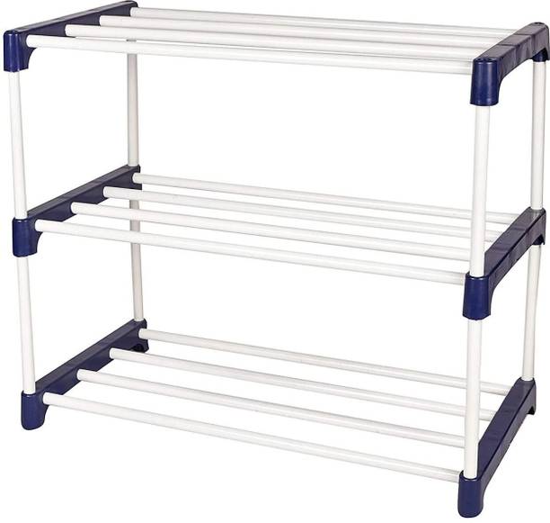 LOTSPEK 3 layer bookshelf for home bookstand rack Plast...
