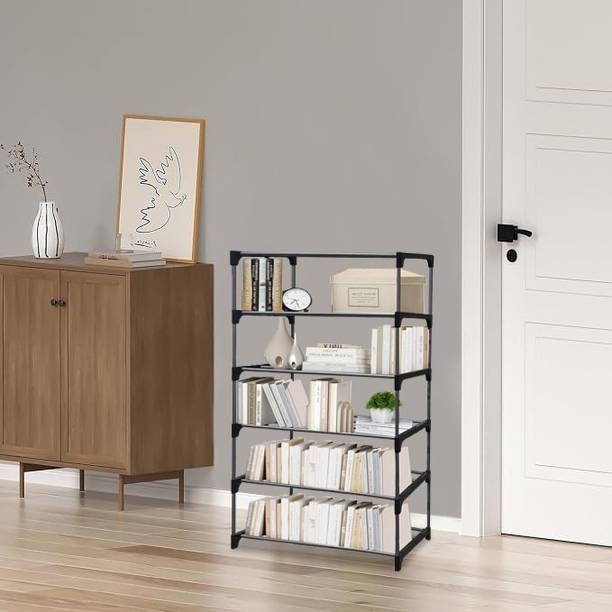 GlowSilk BOOKCASES Metal Open Book Shelf