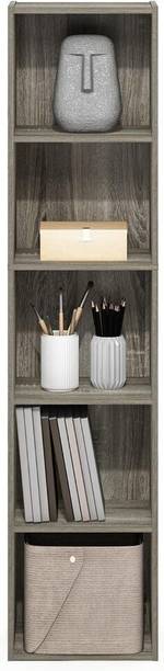 Oakcraft Engineered Wood Open Book Shelf