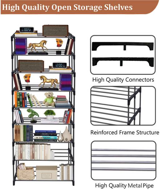Philoshop BOOKCASES Metal Open Book Shelf