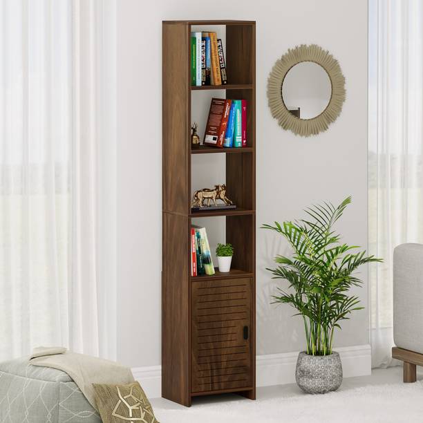BLUEWUD Barnia Cabinet Book Rack Organizer with Shelves...