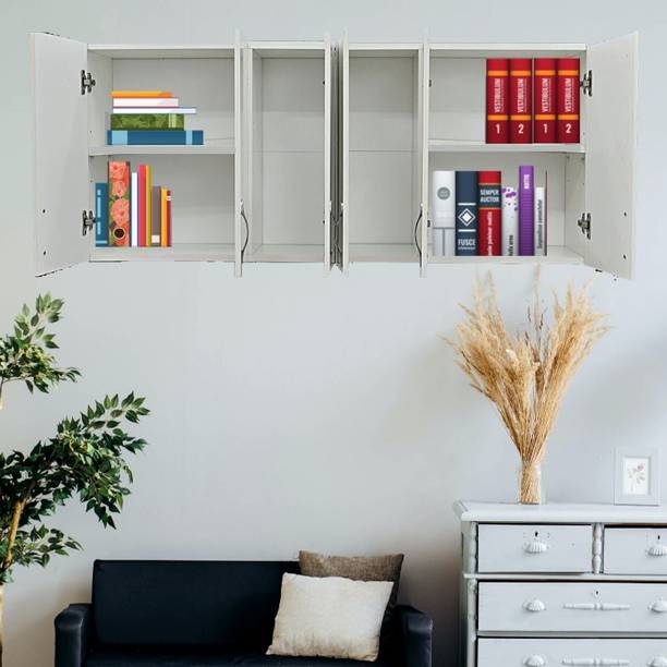 SPECIALITY PANELS 6 Doors Modular Wall Cabinet with Termites Resistance Naturally Free Assembly Engineered Wood Close Book Shelf