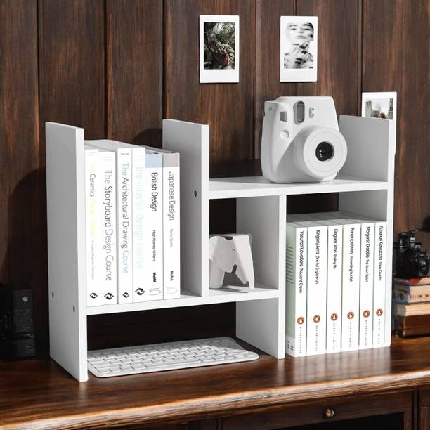 Eveto Engineered Wood Open Book Shelf