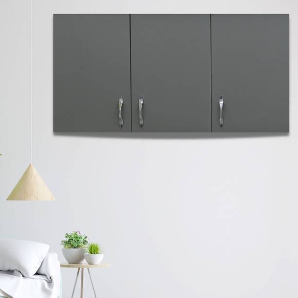 SPECIALITY PANELS 3 Doors Modular Wall Cabinet with Organizer Shelf with Termites Resistance. Engineered Wood Hanging Filing Cabinet