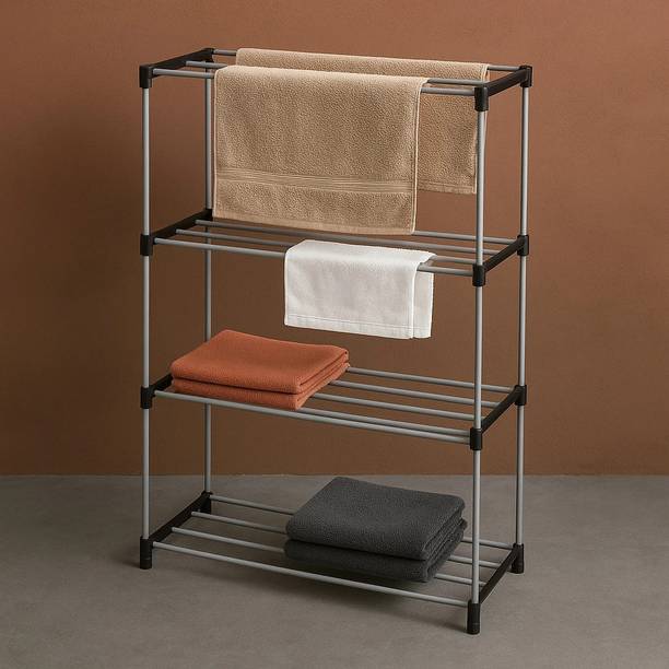 SRMAJI STORE Multipurposar Storage rack Plastic Open Book Shelf