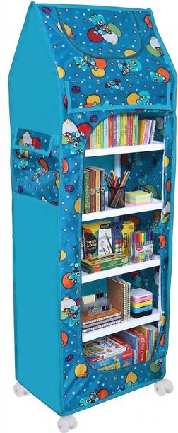 HEGZI Plastic Open Book Shelf