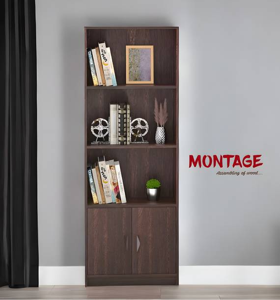 MONTAGE 1 Engineered Wood Book Shelf Engineered Wood Open Book Shelf
