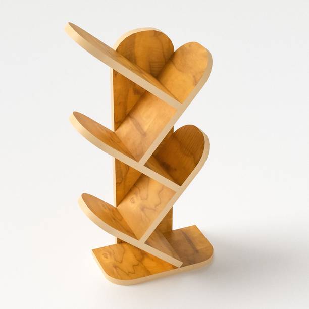 sbf furniture 5-Tier Tree Bookshelf Rack Engineered Wood Storage Shelf for Home & Office Engineered Wood Open Book Shelf