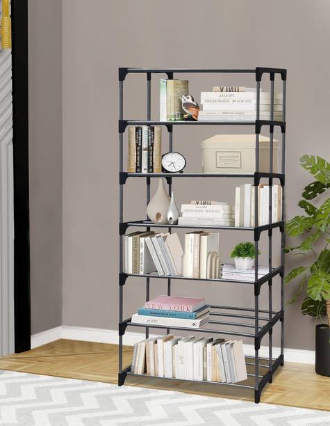 URBAN CHOICE Bookcase Metal Open Book Shelf