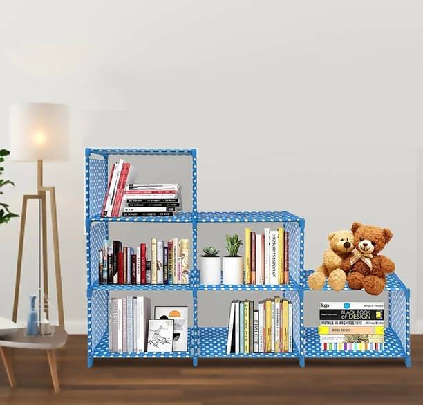 SAISAP 9-Layer Metal Open Book Shelf