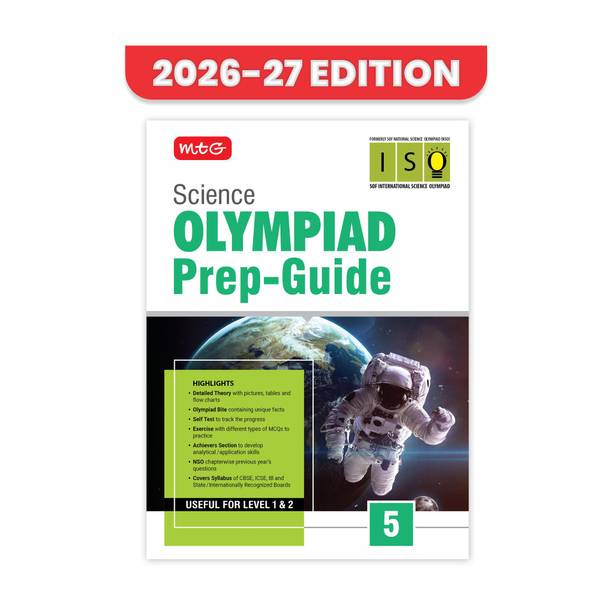MTG Science (ISO) Olympiad Prep Guide Class 5 | Detailed Theory, Exercise with Self Test For Practice | SOF Olympiad Books For Exam 2026-27 (Useful For Level-1 & 2)