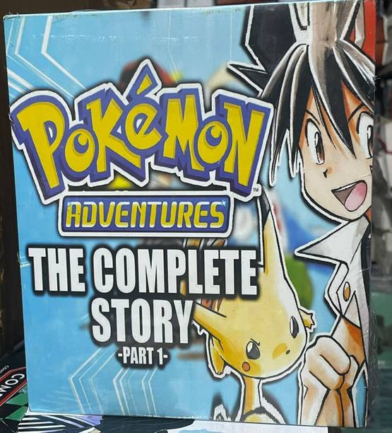 Pokemon Adventures The Complete Story Part 1 box set vol 1 to vol 12 (English, Paperback by Pokemon)