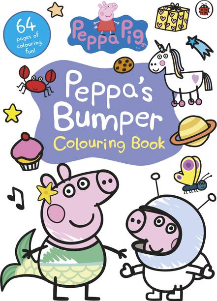 Peppa Pig: Peppa's Bumper Colouring Book