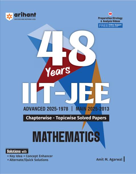 (Old Edition) Arihant 48 Years IIT-JEE Mathmatices (48 Years IIT-JEE Chapterwise Solved Papers Series)