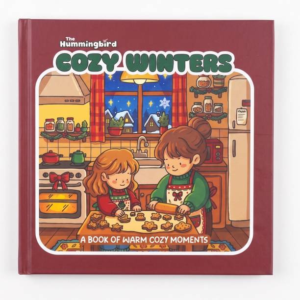 Cozy Winters - A Stress-Relieving Coloring Book for Adults & Kids with Christmas Vibes, Snowy Scenes & Winter Moments