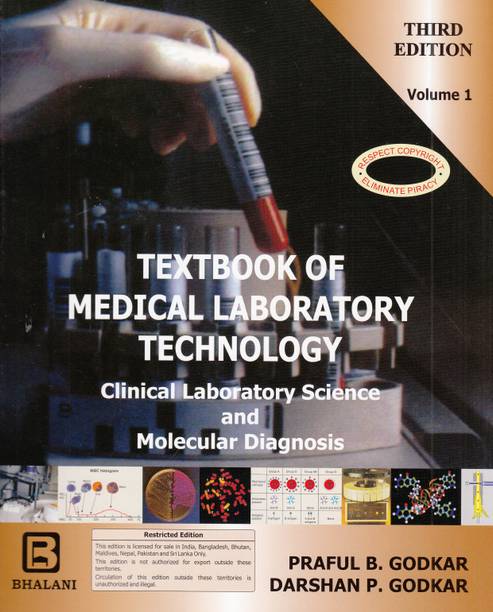 Textbook Of Medical Laboratory Technology  - VOL- 1 ONLY 4 Edition
