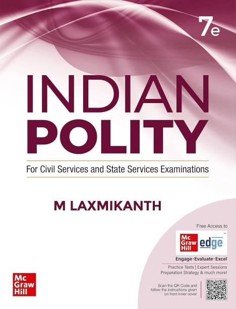 Indian Polity for UPSC (English) | 7th Edition | Civil Services Exam | State Administrative Exams  - Indian polity