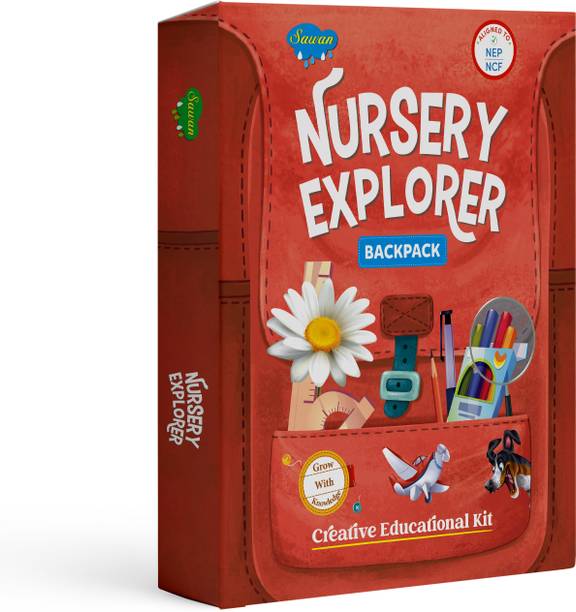 NURSERY EXPLORER BACKPACK SET OF 8 BOOKS| Embark on an Epic Learning Journey with the Nursery Explorer Backpack: A Treasure Trove of 8 Enchanting Books!