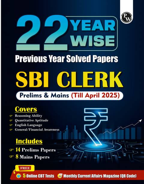 Pw Sbi Clerk 22 Year Wise Solved Papers (2024-2012)