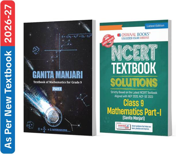 NCERT Mathematics- Ganita Manjari Part 1 Textbook and Textbook Solutions Supplement Class 9