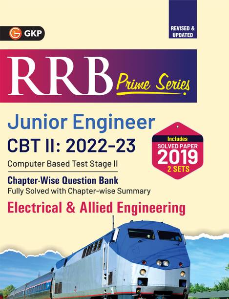 RRB Prime Series 2022-23 : Junior Engineer CBT 2 -Chapterwise Question Bank - Electrical & Allied Engineering by GKP