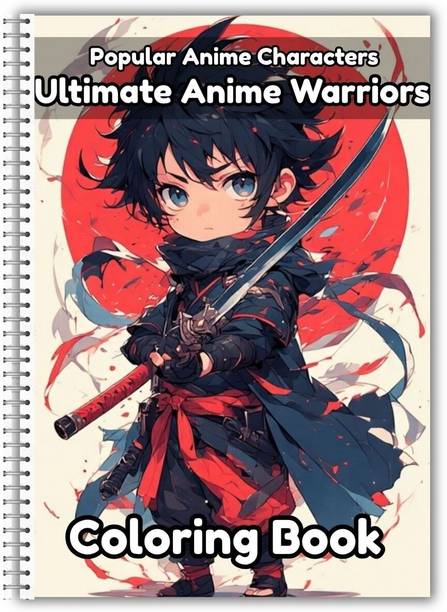 Ultimate Anime Warriors Saitama ASTA Coloring Book | Best Gifting Colouring Book for Anime Lovers