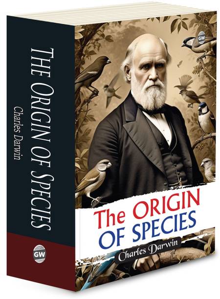 The Origin of Species (Paperback) : Must-Read Natural Science Book by Charles Darwin, English novel, All-time best book