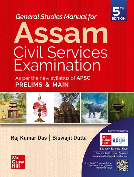 APSC book 2026: General Studies Manual, 5e for Assam Civil Services Exam | APSC GS Manual