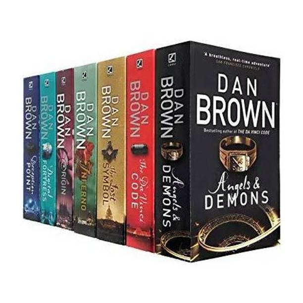 DAN BROWN COMPLETE COLLECTION (7 BOOKS SET)