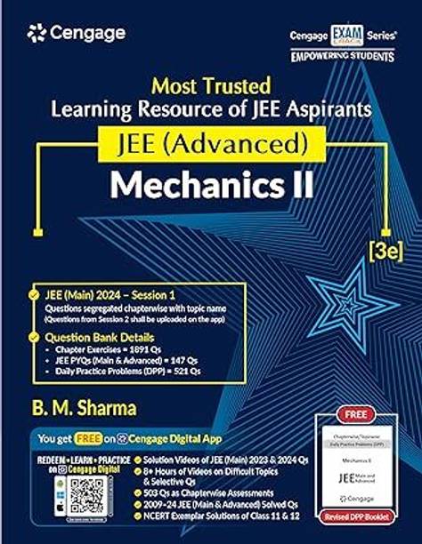 JEE Advanced Mechanics II with Free Online Assessments and Digital Content 2024