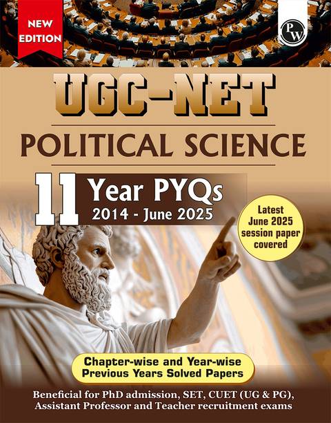 PW UGC-NET Political Science PYQ 11 Years (2014-25) Latest June 2025 Paper Covered