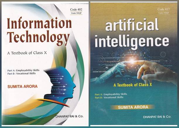 Combo of (Information Technology A Textbook Of Class 10 + Artificial Intelligence A Textbook of Class 10 )